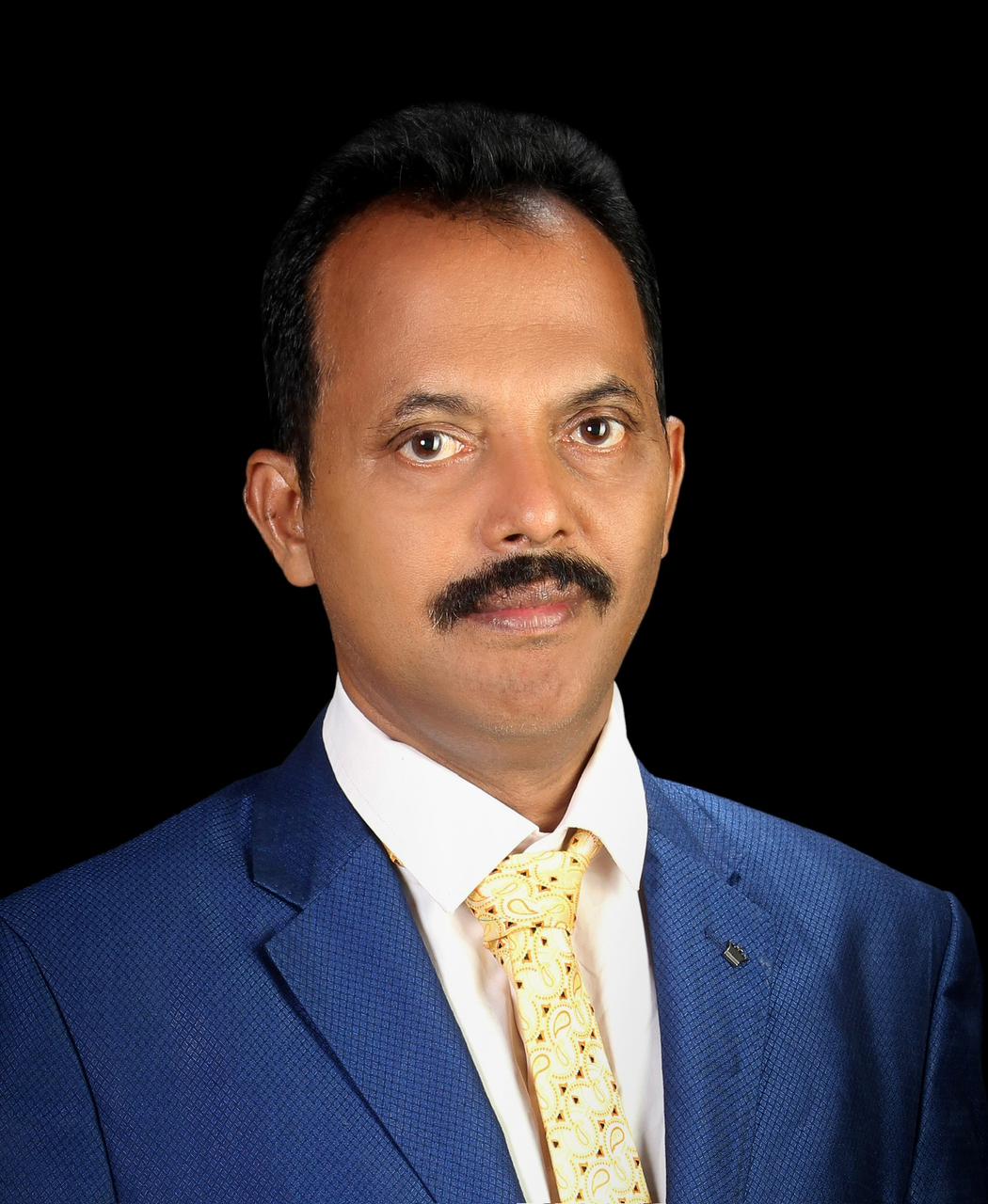 Mr. Saji Raghav, founder of V-MAT